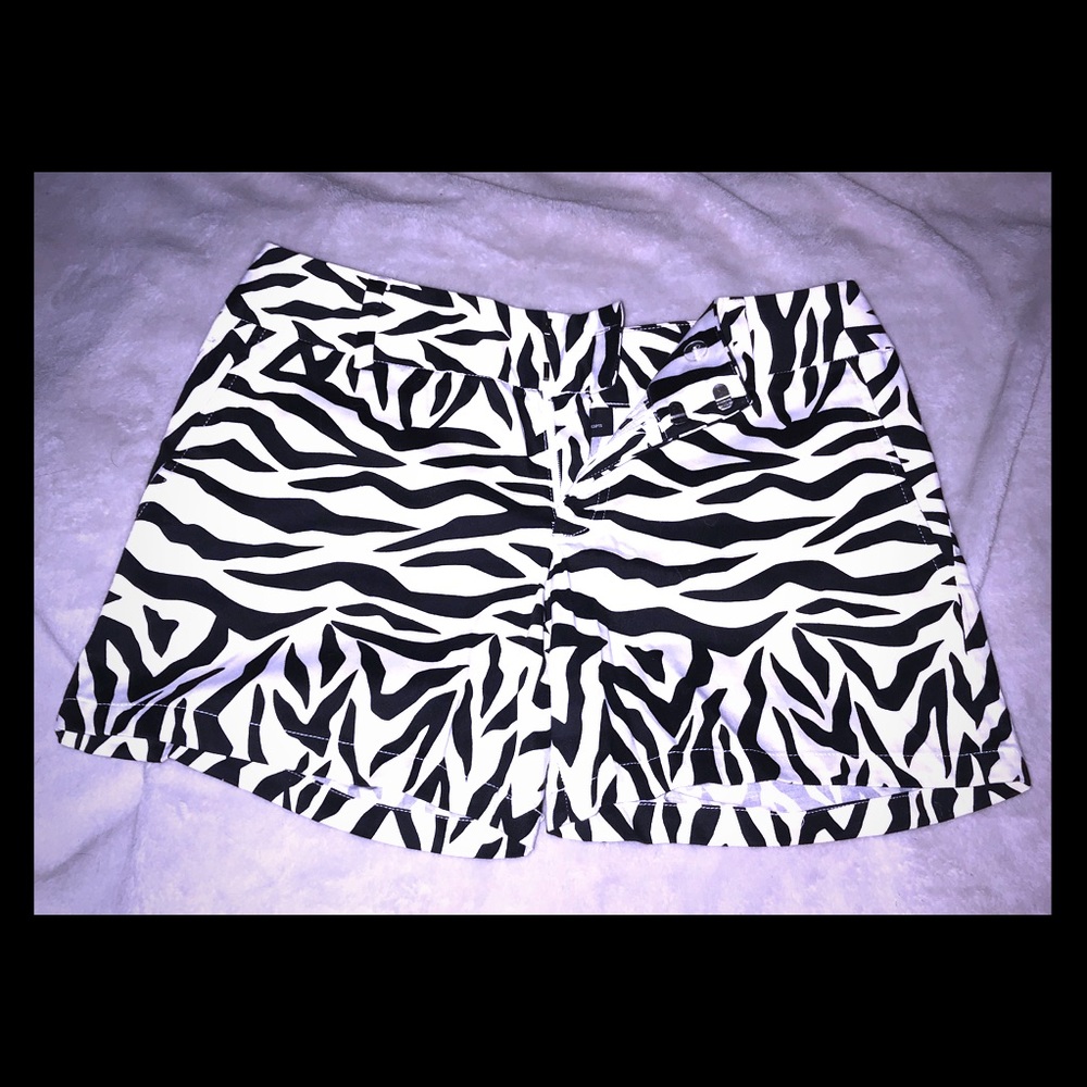 Zebra Shorts